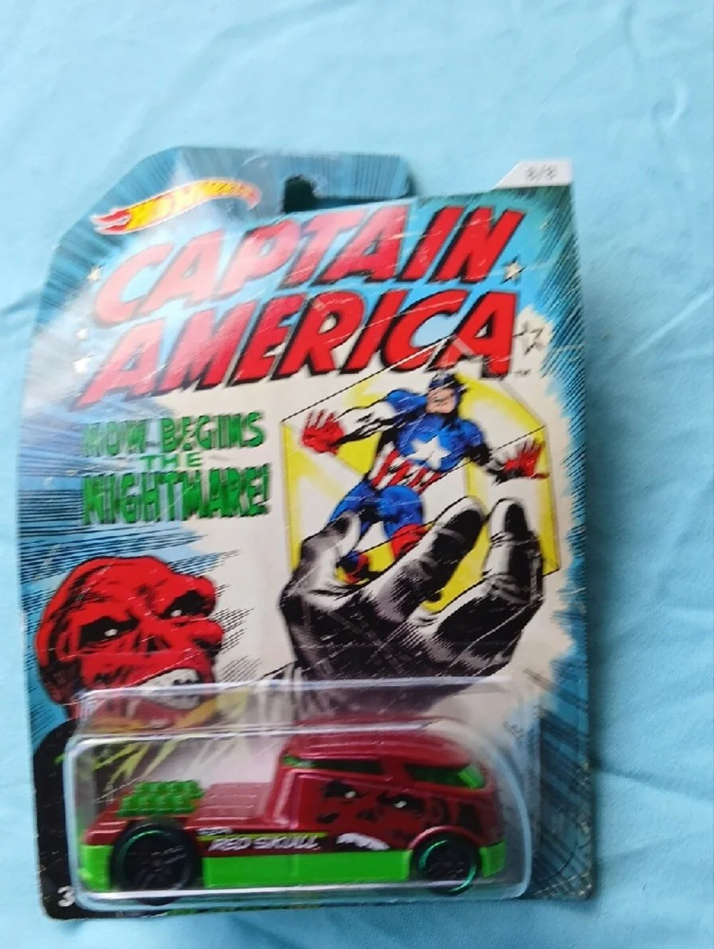 Hot Wheels Captain America Die-Cast Cars Set Of 8